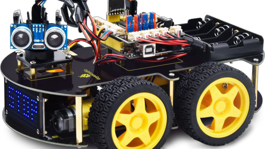 Engenharia Robótica - Carro Robô Inteligente ER101-pt